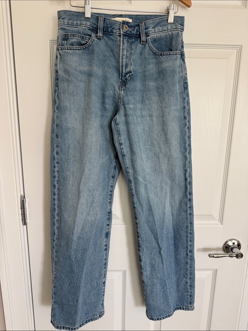 JW Anderson x Uniqlo Classic Light Blue Women’s Jeans - Timeless Straight Fit